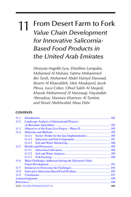 Future of Sustainable Agriculture in Saline Environments