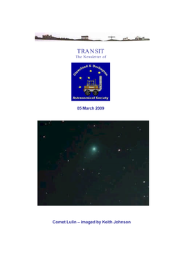 TRANSIT the Newsletter Of