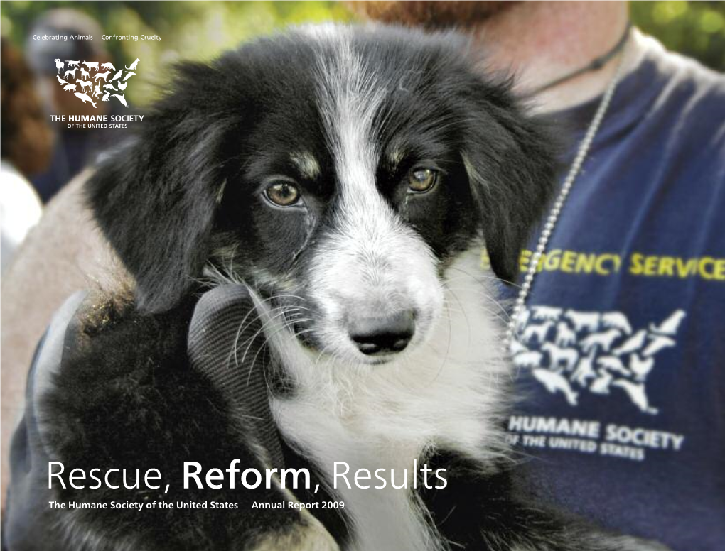 2009 HSUS Annual Report