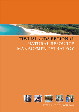 Tiwi Islands Regional Natural Resource Management Strategy