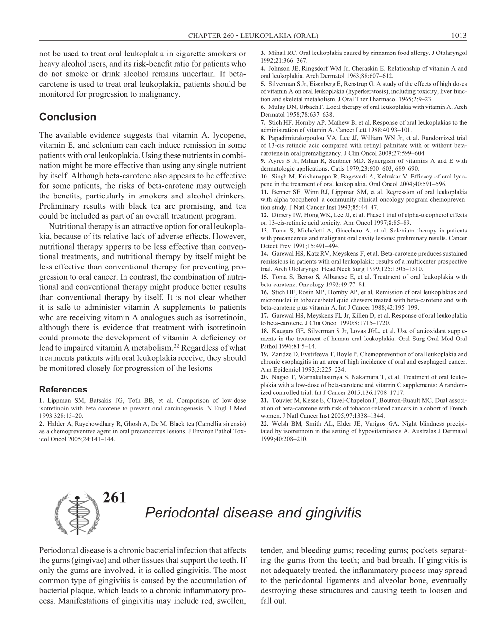 Periodontal Disease and Gingivitis