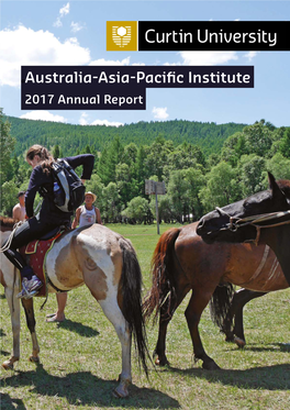 2017 Annual Report Australia-Asia-Pacific Institute