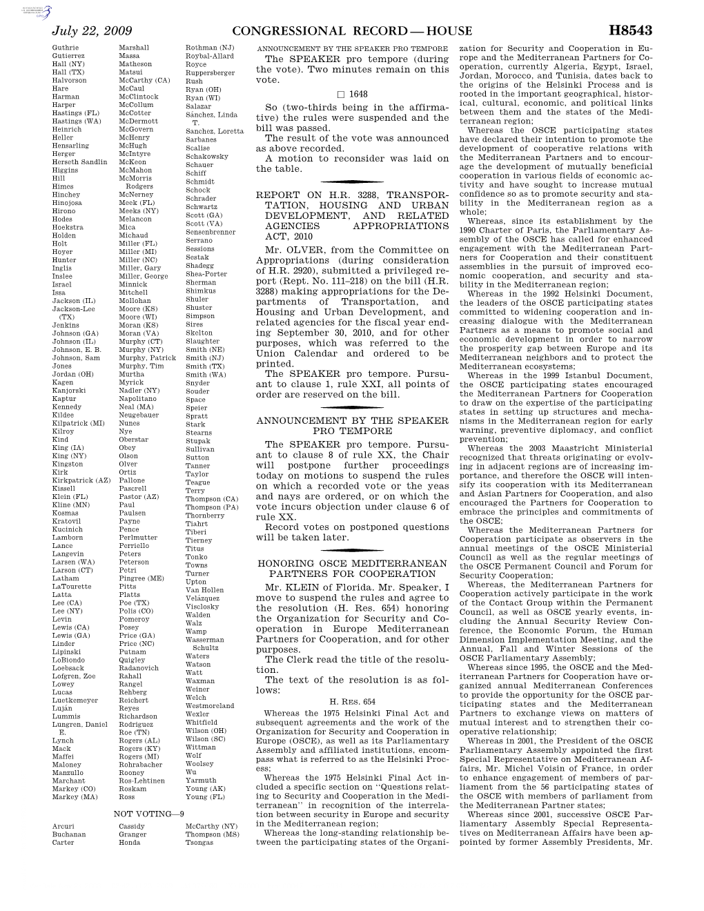 Congressional Record—House H8543