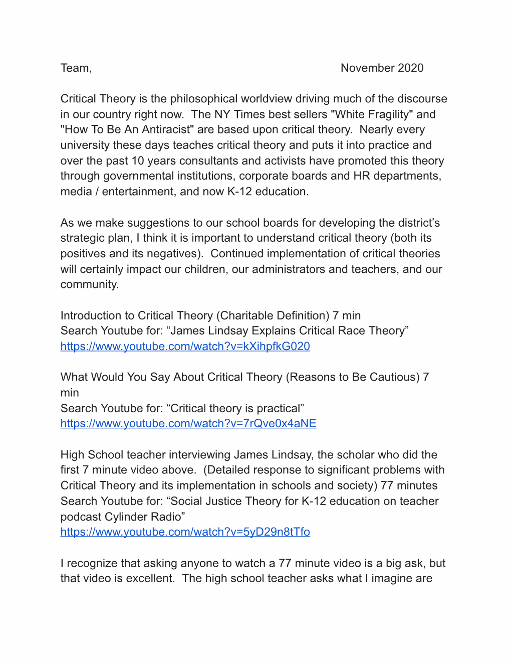 Critical Theory Info and Definitions Dei Committee Sau41.Pdf