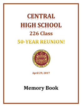 226 Class Memory Book