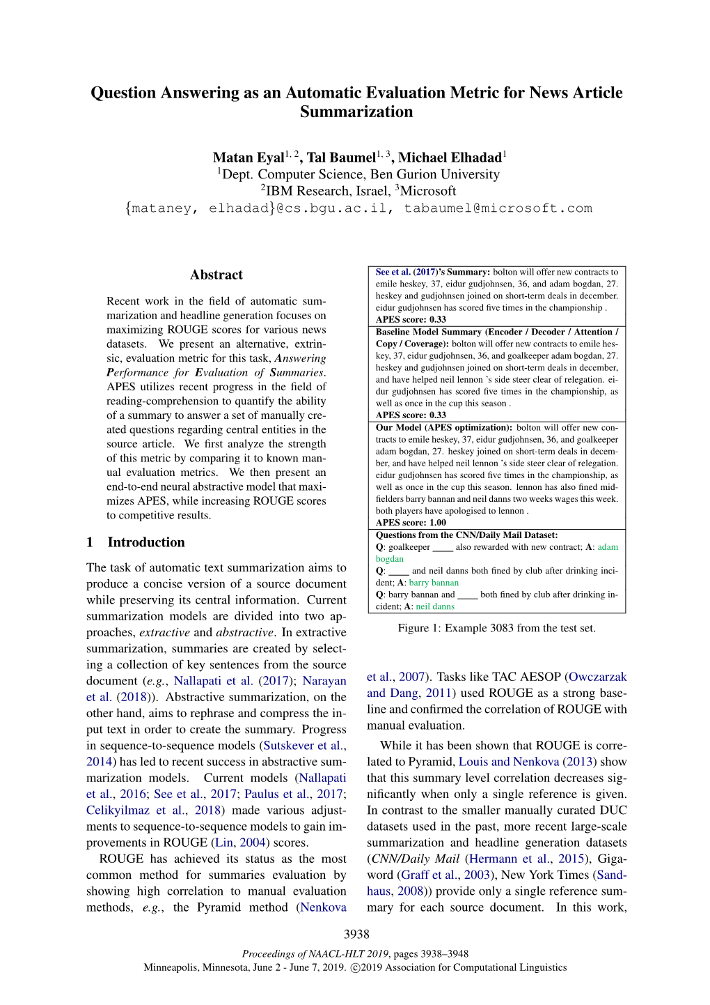 Question Answering As an Automatic Evaluation Metric for News Article Summarization