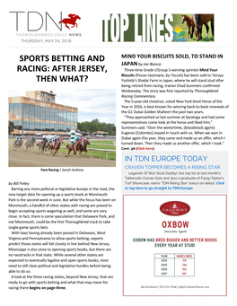 Sports Betting and Racing