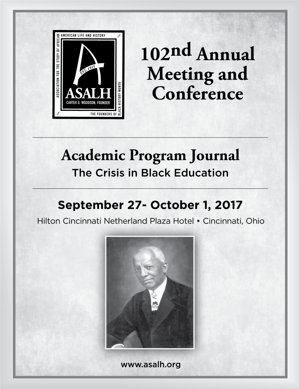 Academic Program Journal the Crisis in Black Education