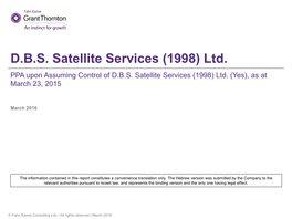 DBS Satellite Services