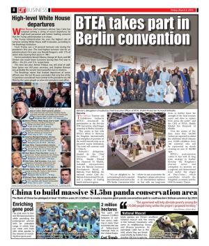 BTEA Takes Part in Berlin Convention