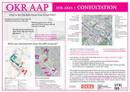 Sub-Area 1 Consultation