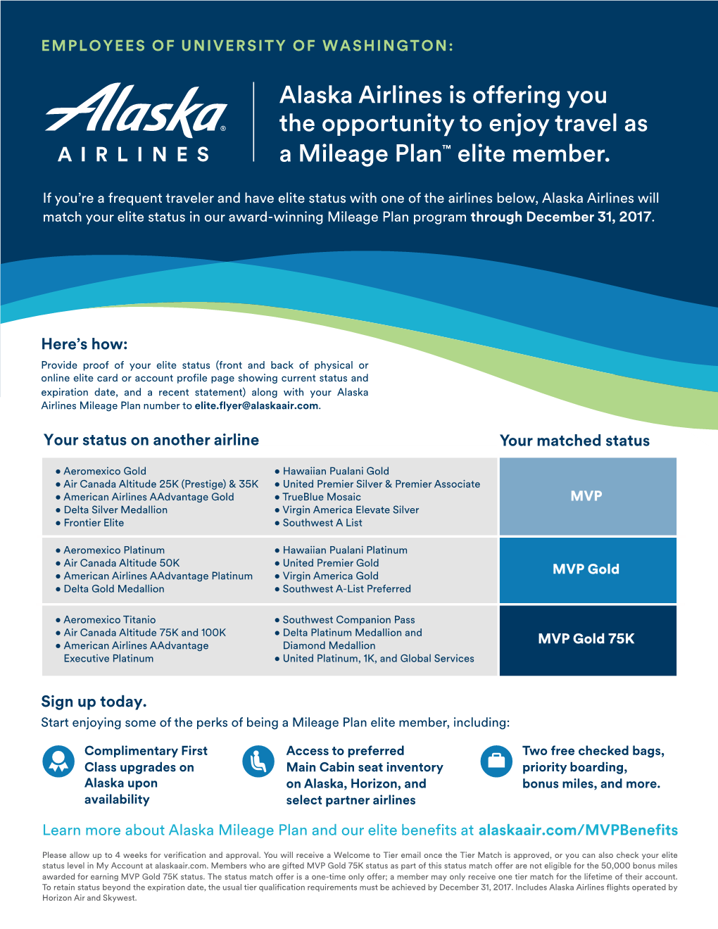 Alaska Airlines Is Offering You the Opportunity to Enjoy Travel As a Mileage Plan™ Elite Member
