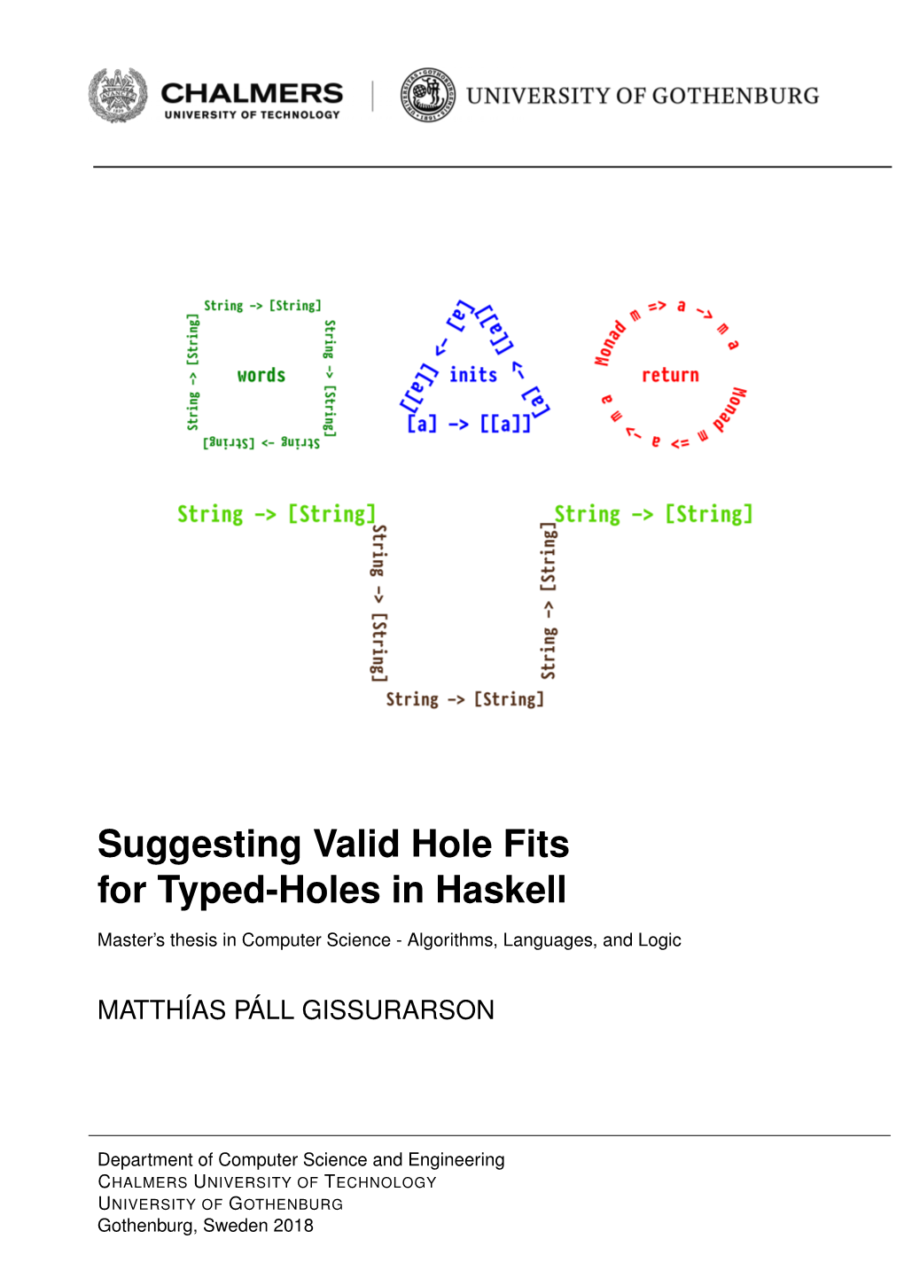 Suggesting Valid Hole Fits for Typed-Holes in Haskell