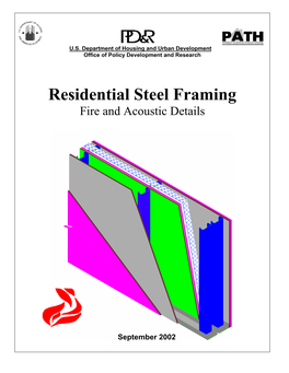 Residential Steel Framing – Fire and Acoustic Details