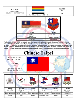 Chinese Taipei" in the 1984 Winter Olympics