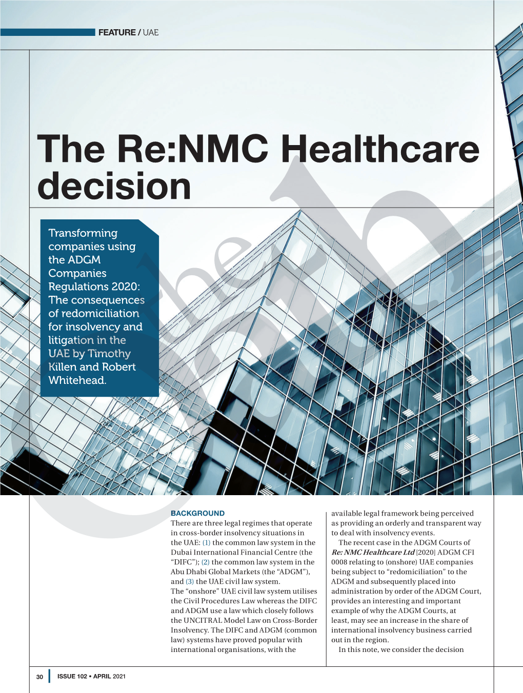 The Re:NMC Healthcare Decision