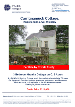 Carrignamuck Cottage, Knockananna, Co