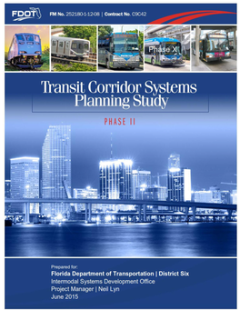 Transit Corridor Systems Planning Study Phase II