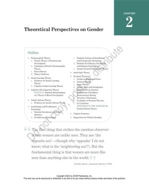CHAPTER 2 Theoretical Perspectives on Gender 29