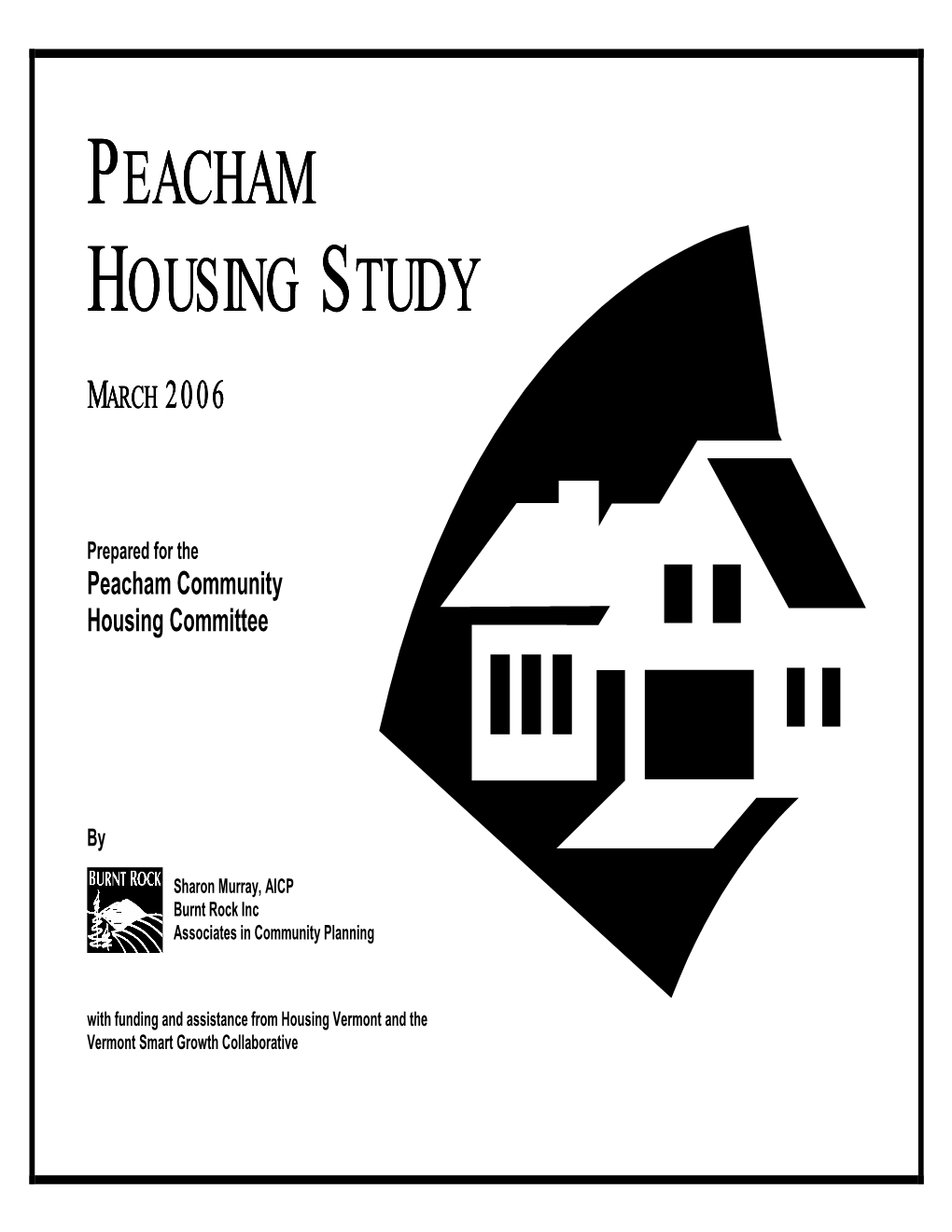 Peacham Housing Study