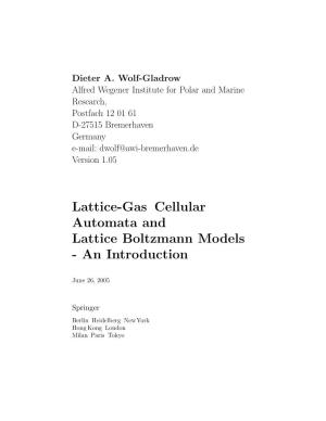 Lattice-Gas Cellular Automata and Lattice Boltzmann Models - an Introduction