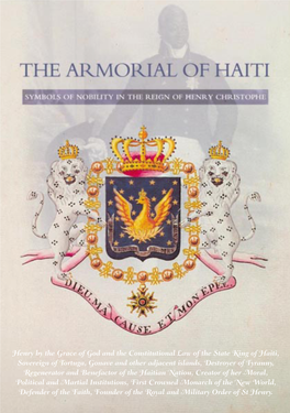 THE ARMORIAL of HAITI to Be Published in 2005