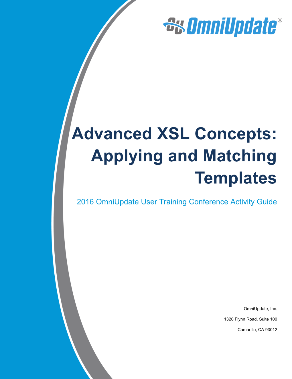 Advanced XSL Concepts: Applying and Matching Templates