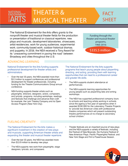 Theater & Musical Theater