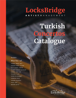 Locksbridge Turkish Concertos Catalogue