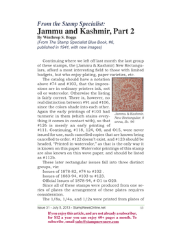Jammu and Kashmir, Part 2 by Winthrop S