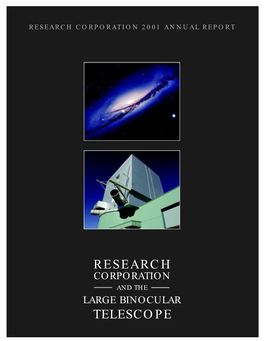 Telescope Research Corporation Is the Fulfillment of The