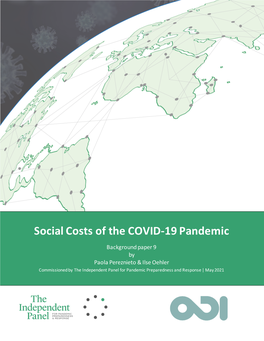 Social Costs of the COVID-19 Pandemic