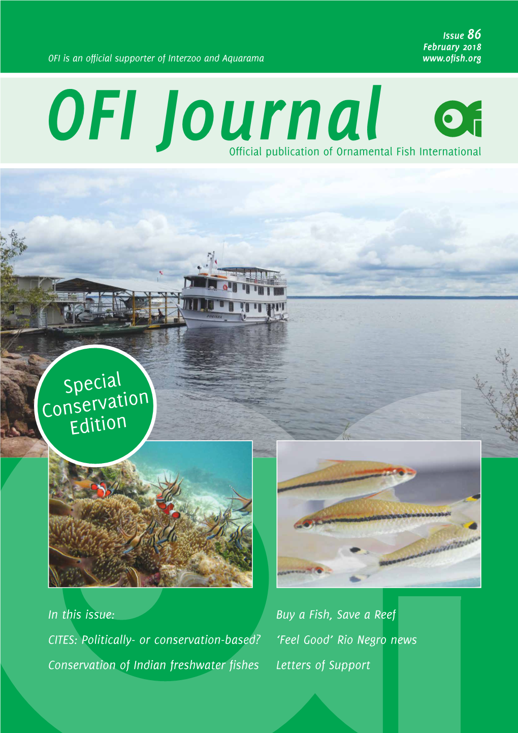 OFI Journalofficial Publication of Ornamental Fish International