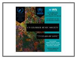 UNCMS UN75 UNHCR Album Programme Notes F[...]