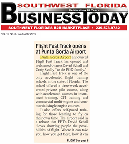 VVEST Flight Fast Track Opens at Punta Gorda Airport