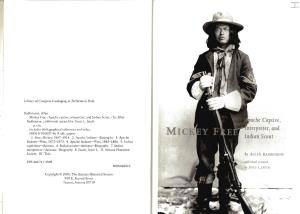 Mickey Free: Apache Captive, Interpreter, and Indian Scout / by Allan Radbourne; Additional Research by Joyce L