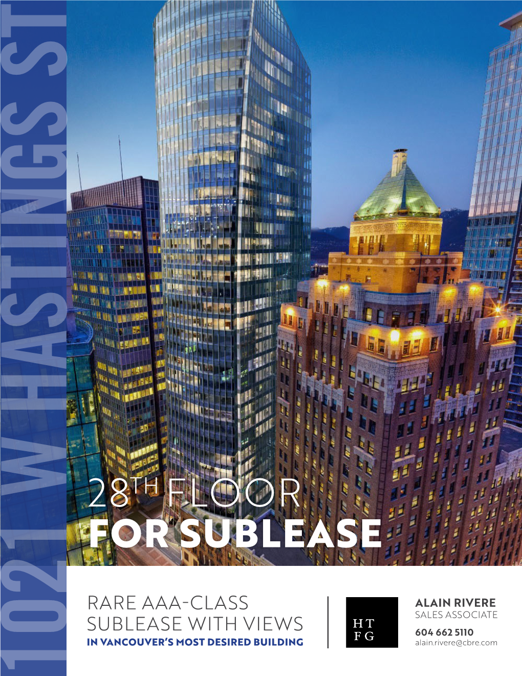 28Th Floor for Sublease