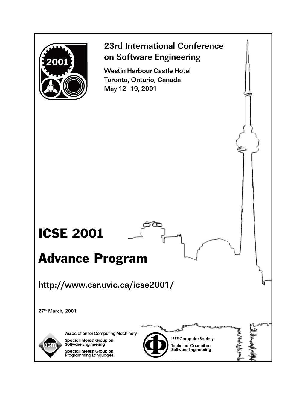 ICSE 2001 Advance Program