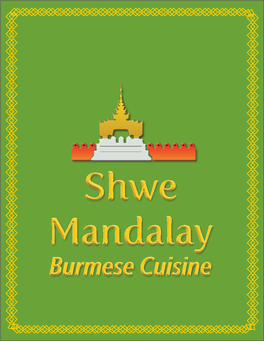 Burmese Cuisine Burmese Cuisine