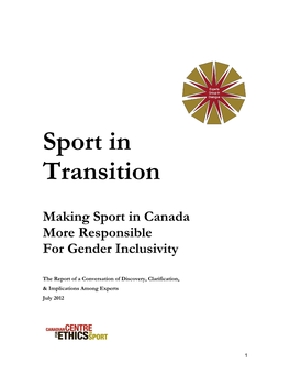 Sport in Transition