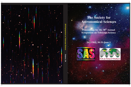 SAS-2019 the Symposium on Telescope Science