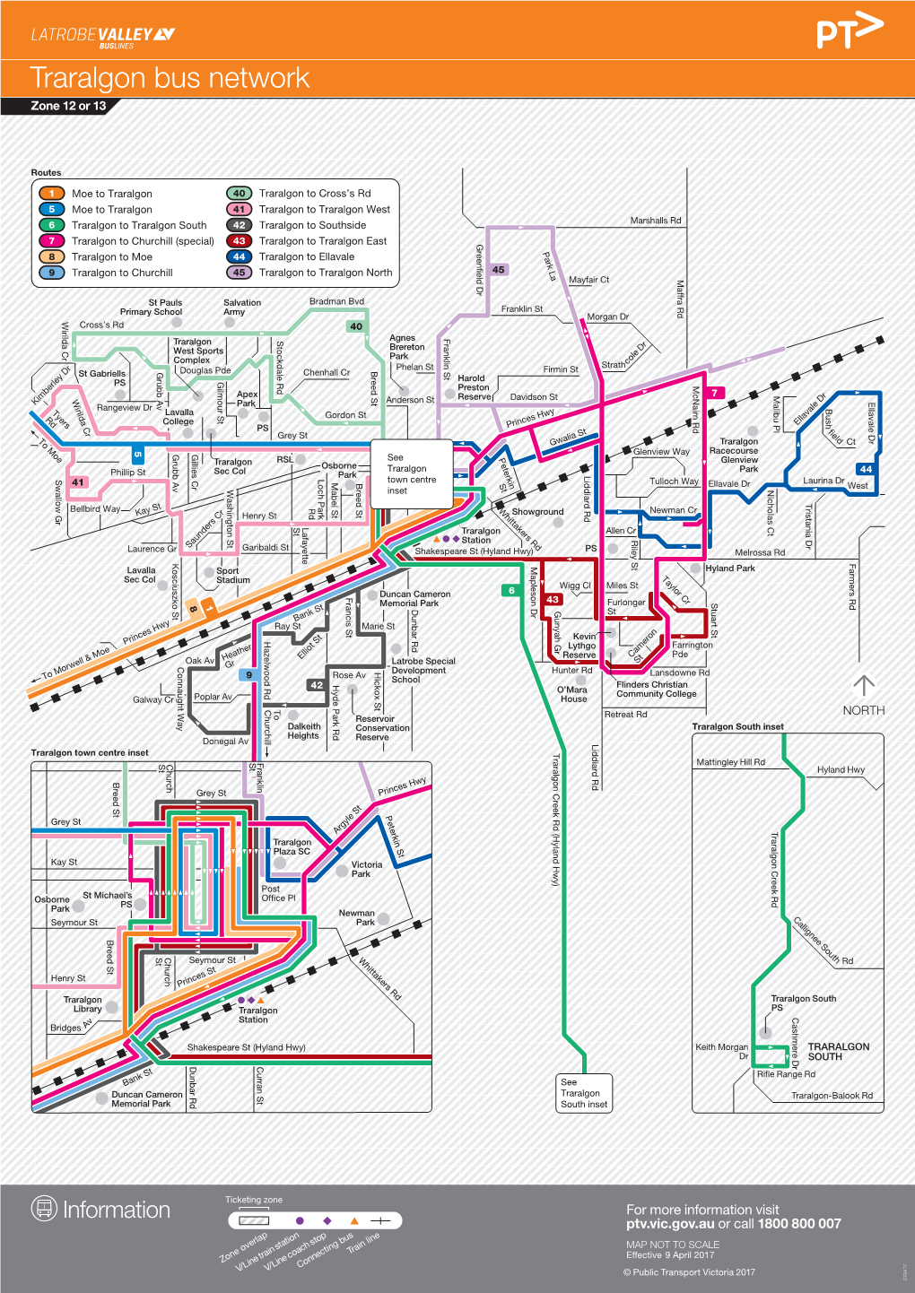 PTVH2393 Traralgon Bus Network V1 HR