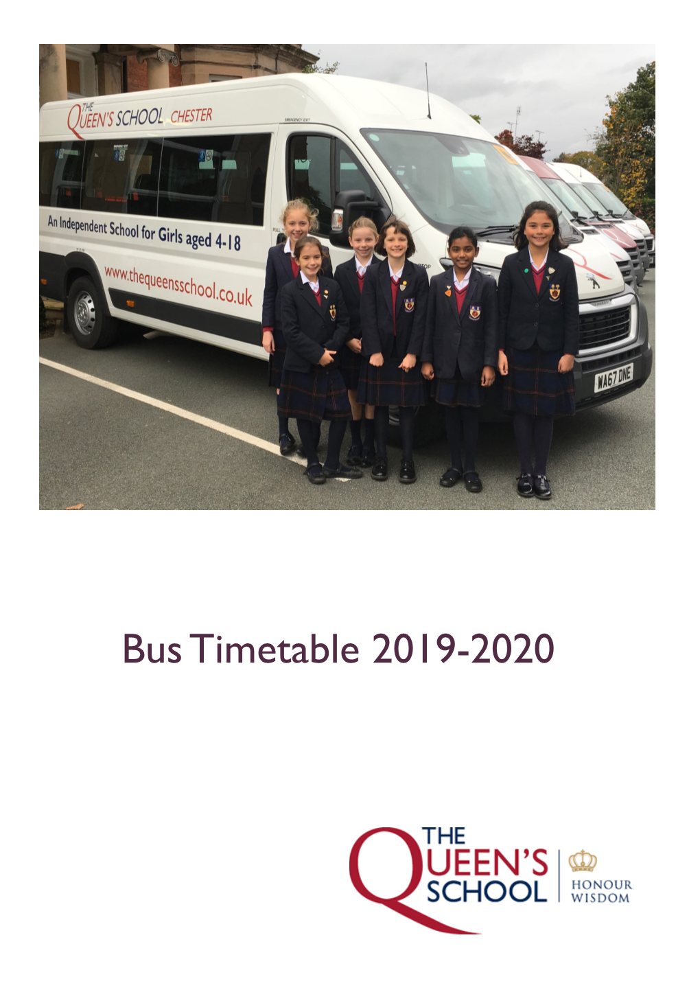 Bus Timetable 2019-2020 External Coaches Provided by Merediths Coaches