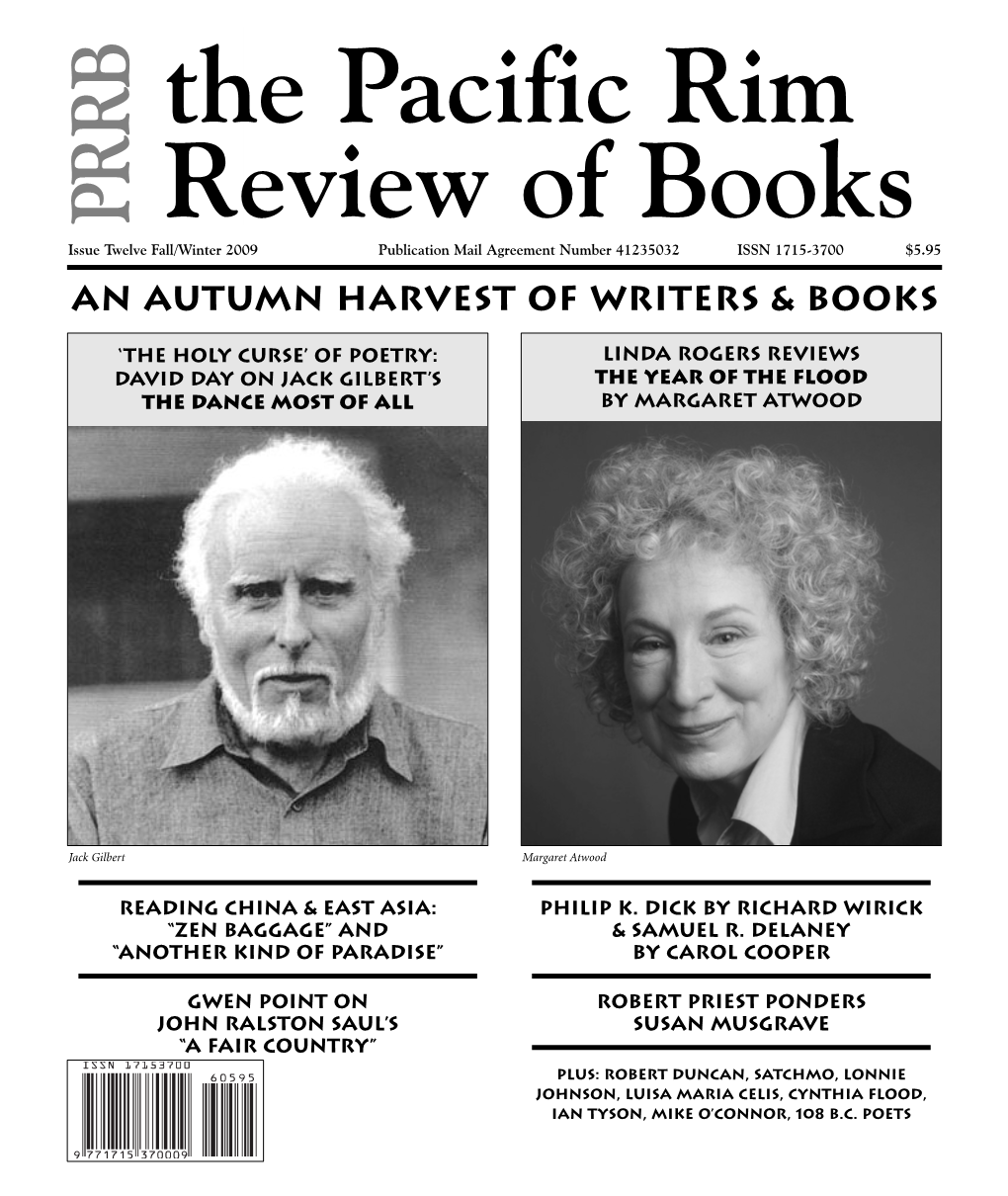 PRRB the Dance Most of All by Jack Gilbert the Pacific Rim Review of Books Reviewed by David Day Page  “In the Beginning Was the Word: Samuel R