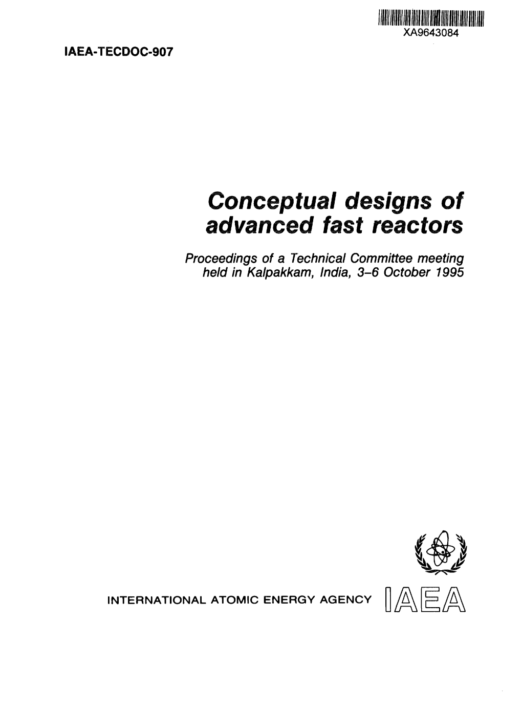 Conceptual Designs of Advanced Fast Reactors