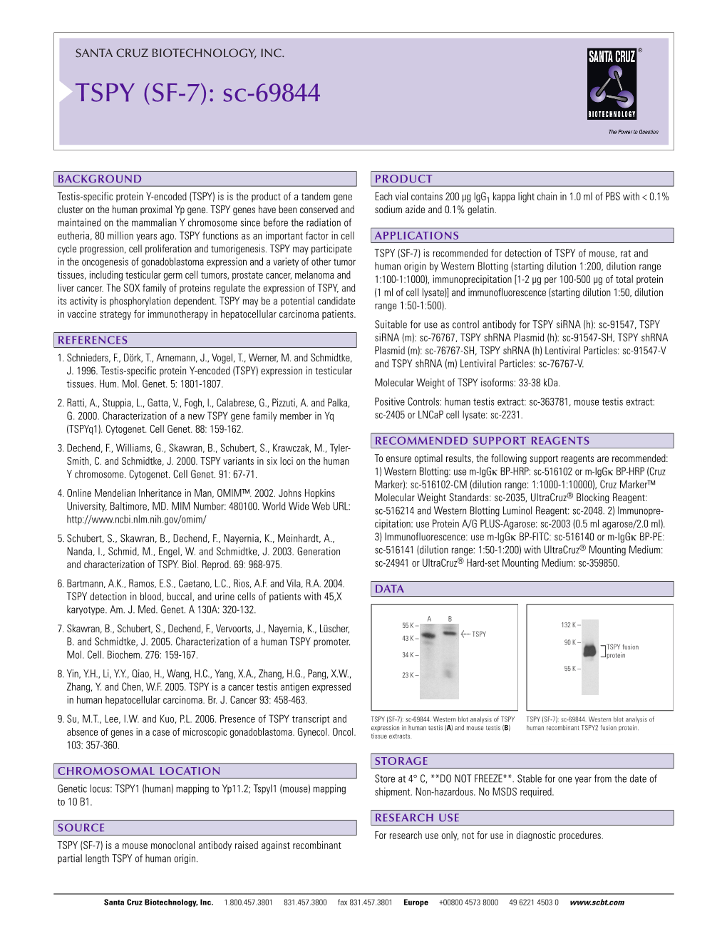 Datasheet Blank Template