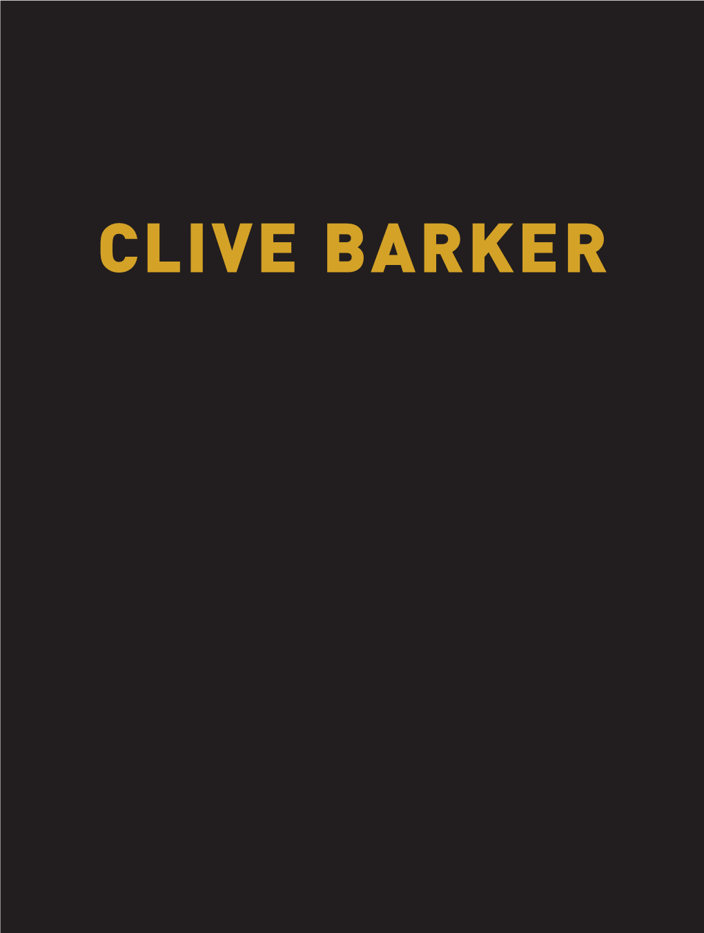 Clive Barker