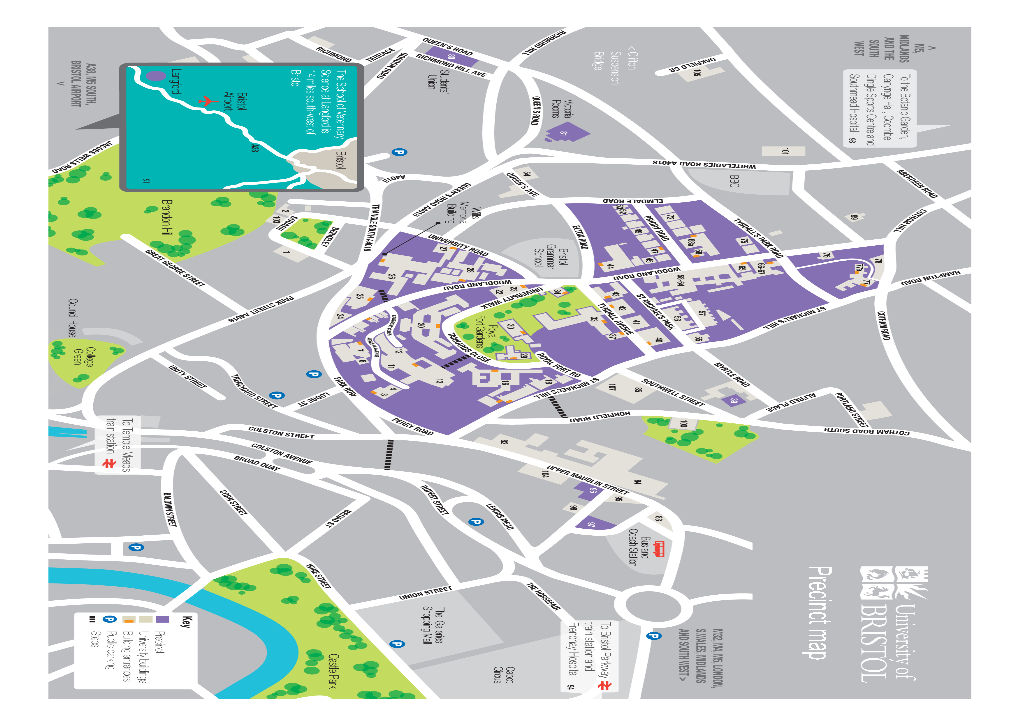 Map of University Precinct