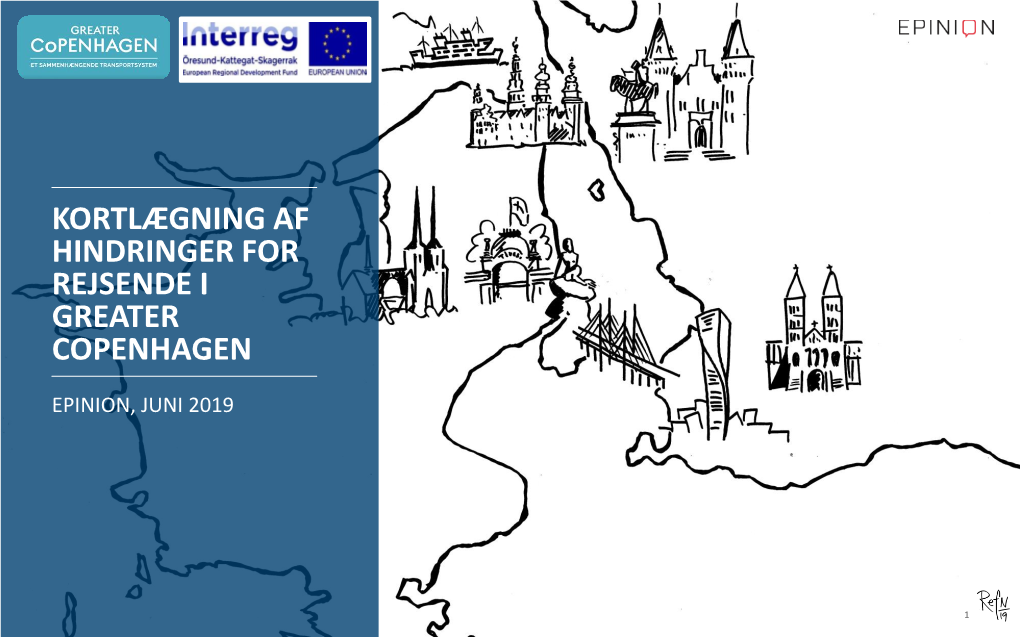 Kortlægning Af Hindringer for Rejsende I Greater Copenhagen