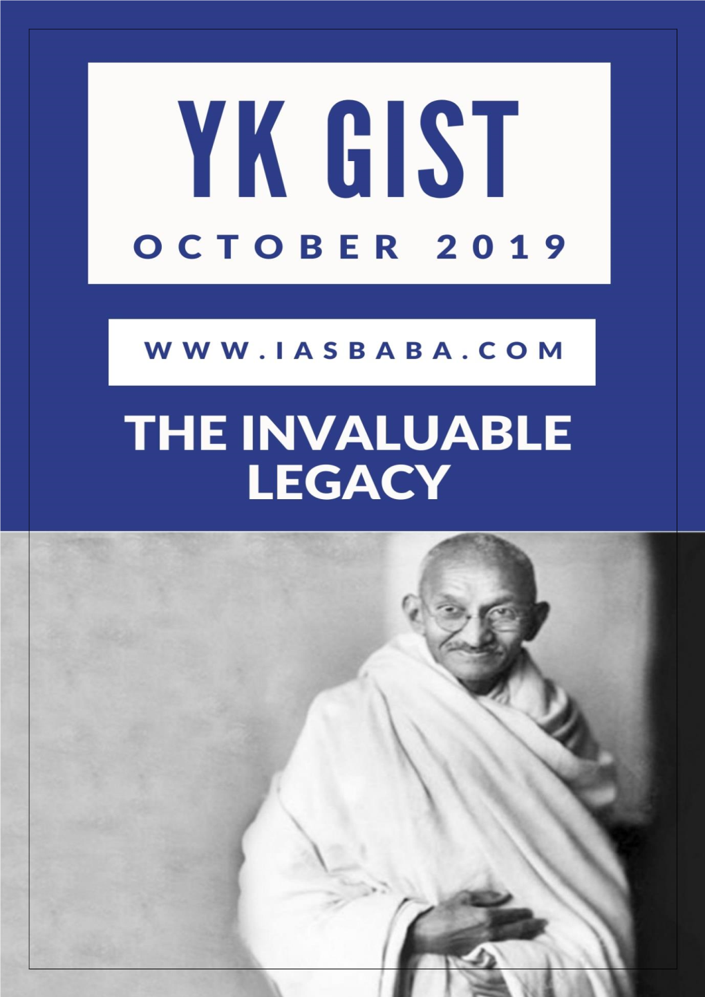 Yojana Kurukshetra Gist-October 2019